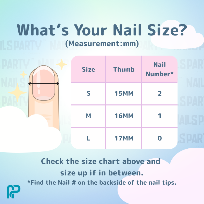 Nailsparty Press-On Nails Mystery Reveal Kit of 4 Boxes (24pcs per Box)