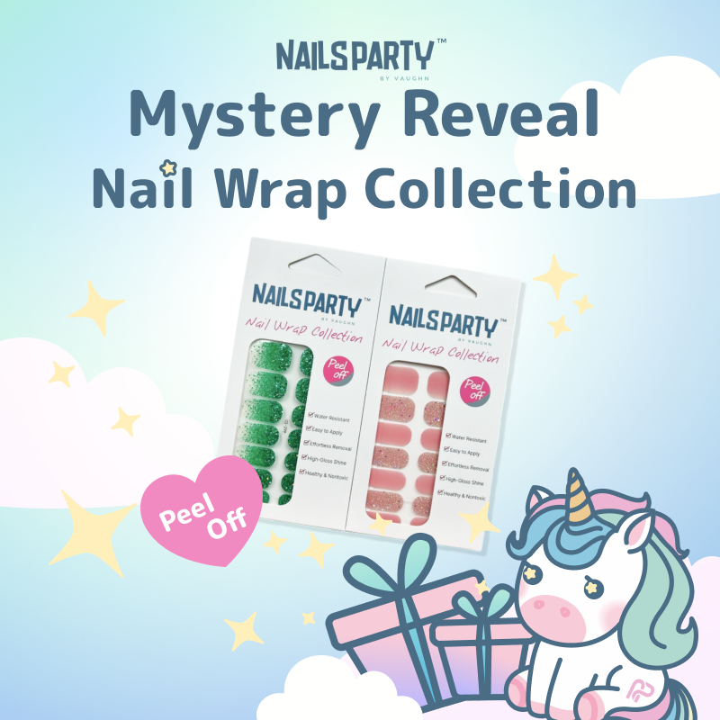 Nailsparty Nail Wrap Collection – 5-Pack for Salon-Quality