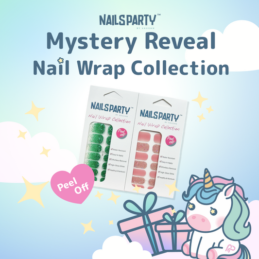 Nailsparty Nail Wrap Collection – 5-Pack for Salon-Quality